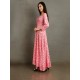 DAHLIA Pink Floral Print Kurta