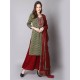 Green Kurta Sharara Suit Set