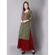 Green Kurta Sharara Suit Set