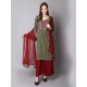 Green Kurta Sharara Suit Set