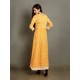 DAHLIA Yellow Gown Floral Print Kurta