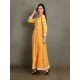 DAHLIA Yellow Gown Floral Print Kurta