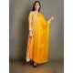 DAHLIA Yellow Gown Floral Print Kurta